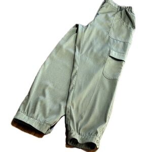 Max Studio Sage Green cuffed Cargo Pants